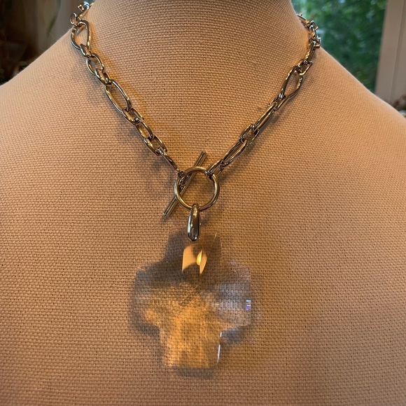 Swarovski Jewelry - Swarovski crystal cross necklace